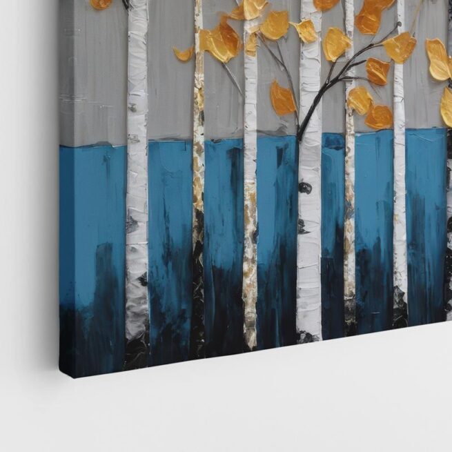 Φθινοπωρινό Τοπίο με Χρυσά Φύλλα