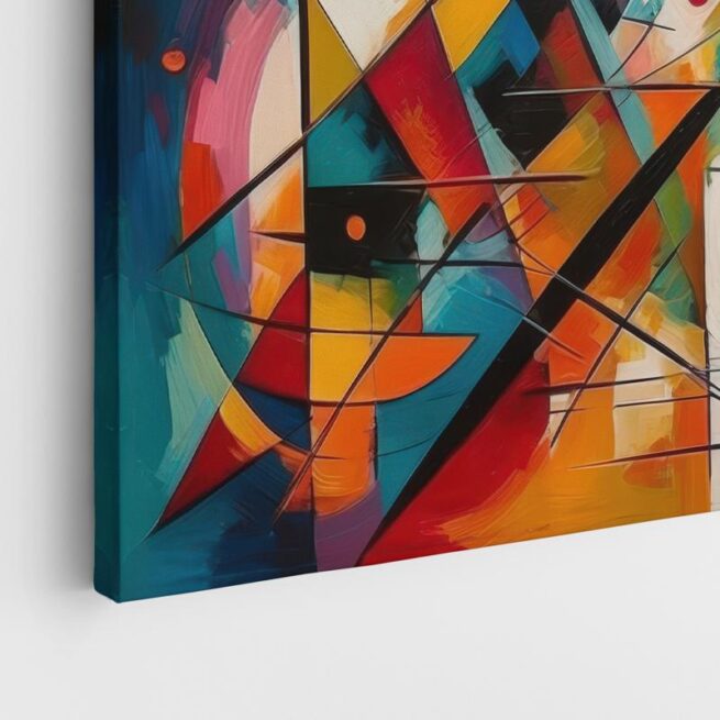 Πολύχρωμη Σύνθεση Γεωμετρικών Σχημάτων 4